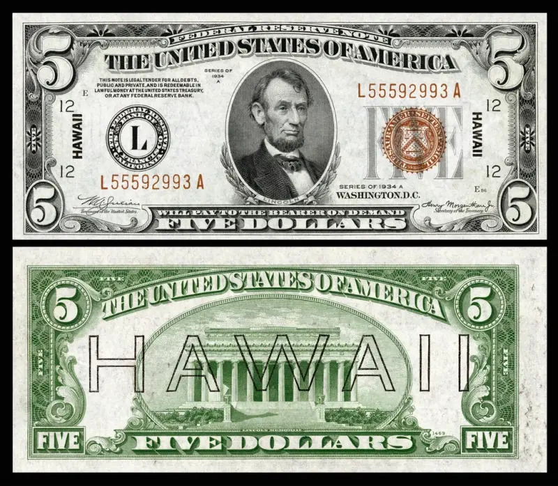 Banknotes from several currencies laid side by side.